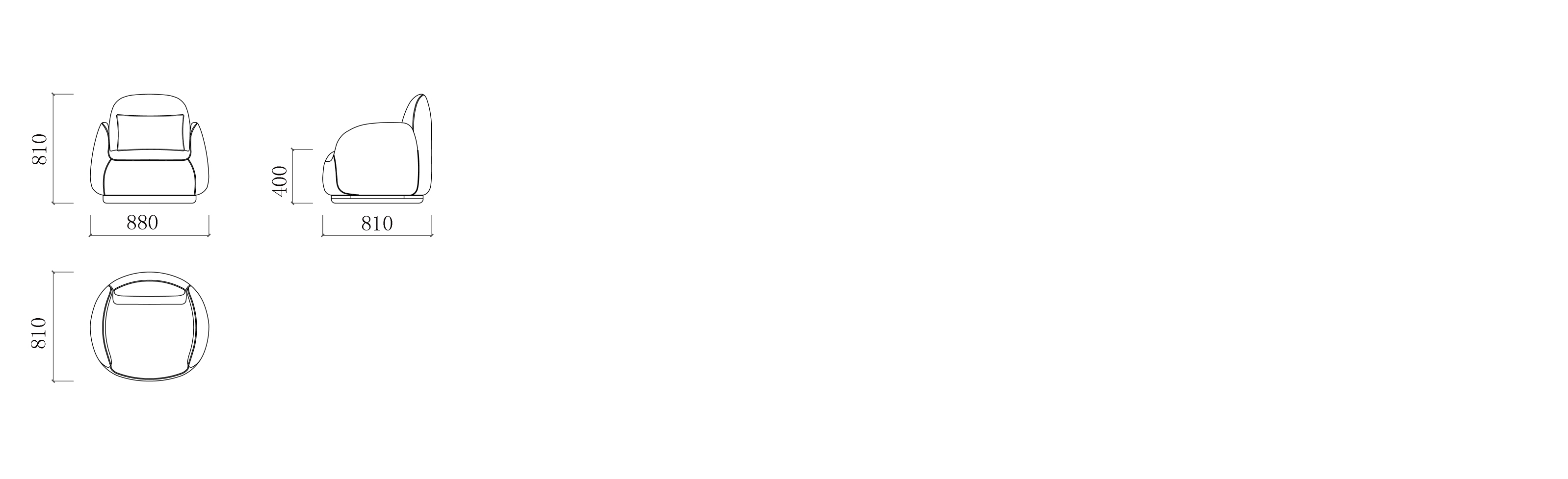 WH09-X 叄也沙發 組合方式