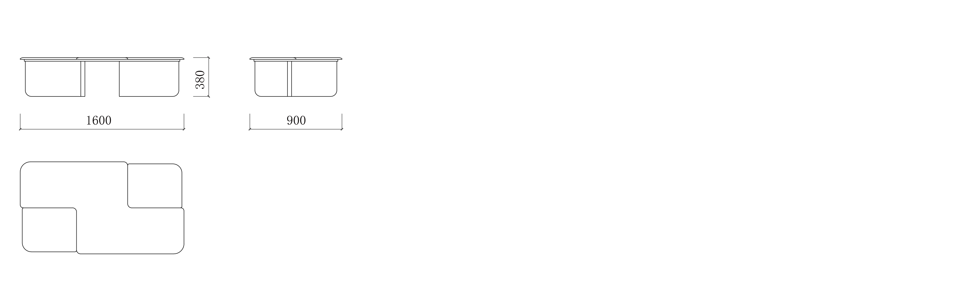 WG12 林荫 組合方式