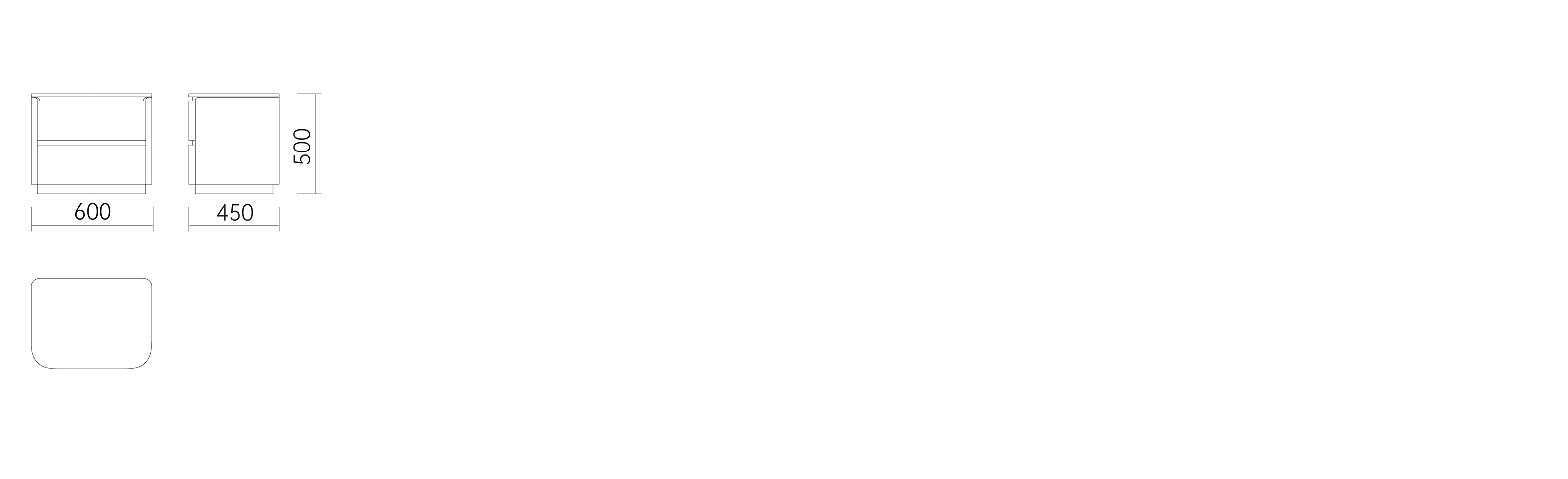 WB03 床头柜 組合方式